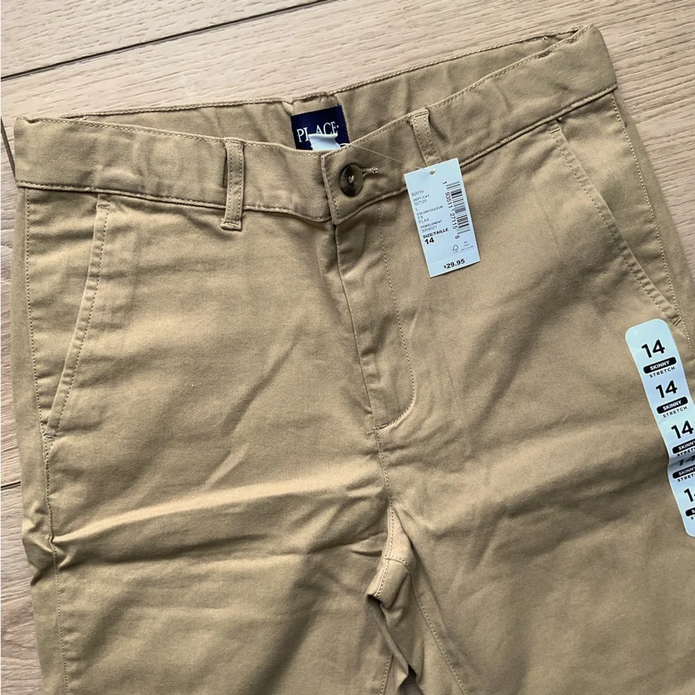 The Children's Place‎ Boys' Stretch Skinny Chino Pants Size 14 NWT